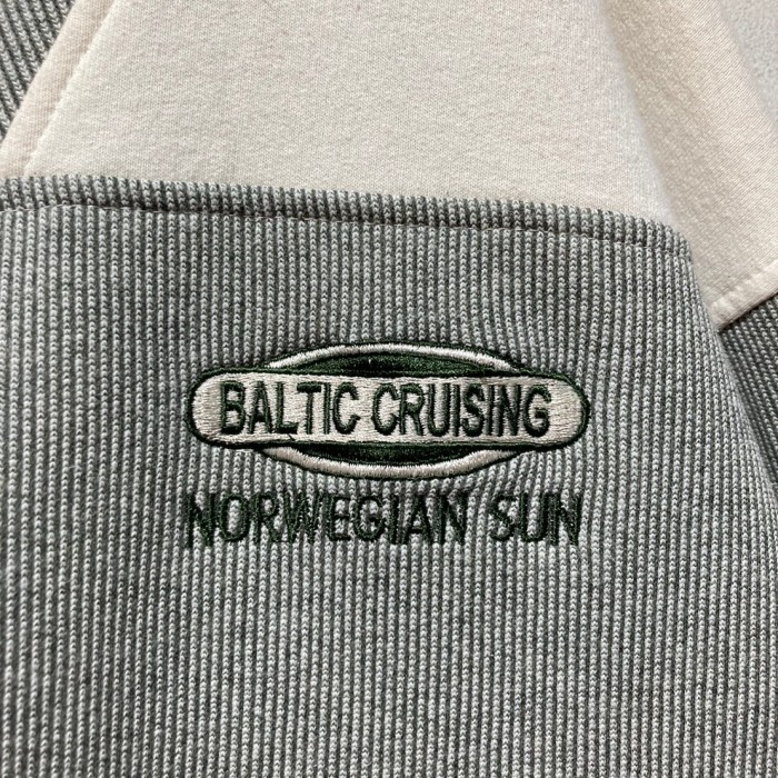 90’s "BALTIC CRUISING” Switching Sweat | Vintage.City ヴィンテージ 古着