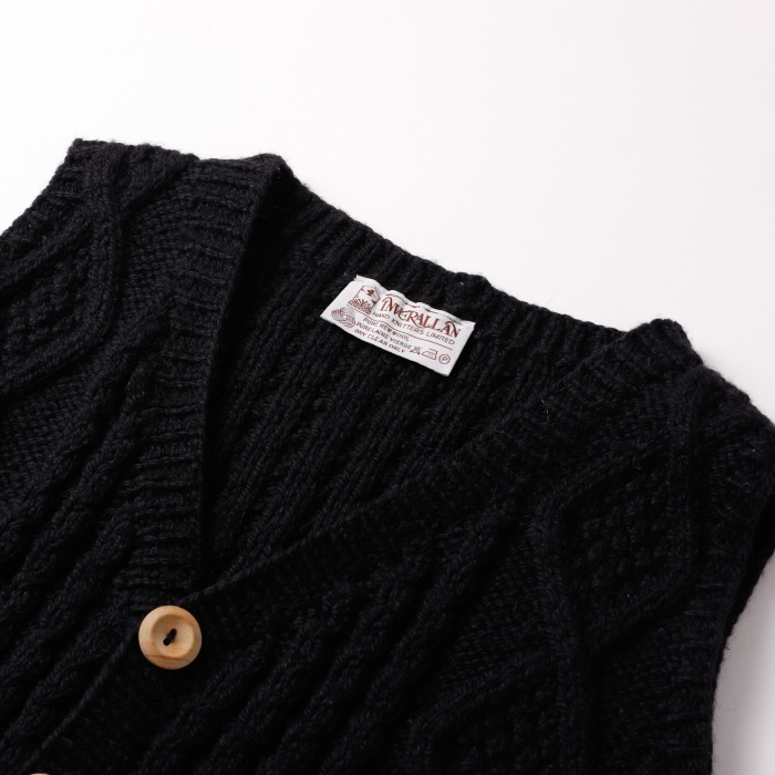 【未使用】インバーアラン  ニットベスト 手縫い スコットランド製 定価6.5万 | Vintage.City ヴィンテージ 古着