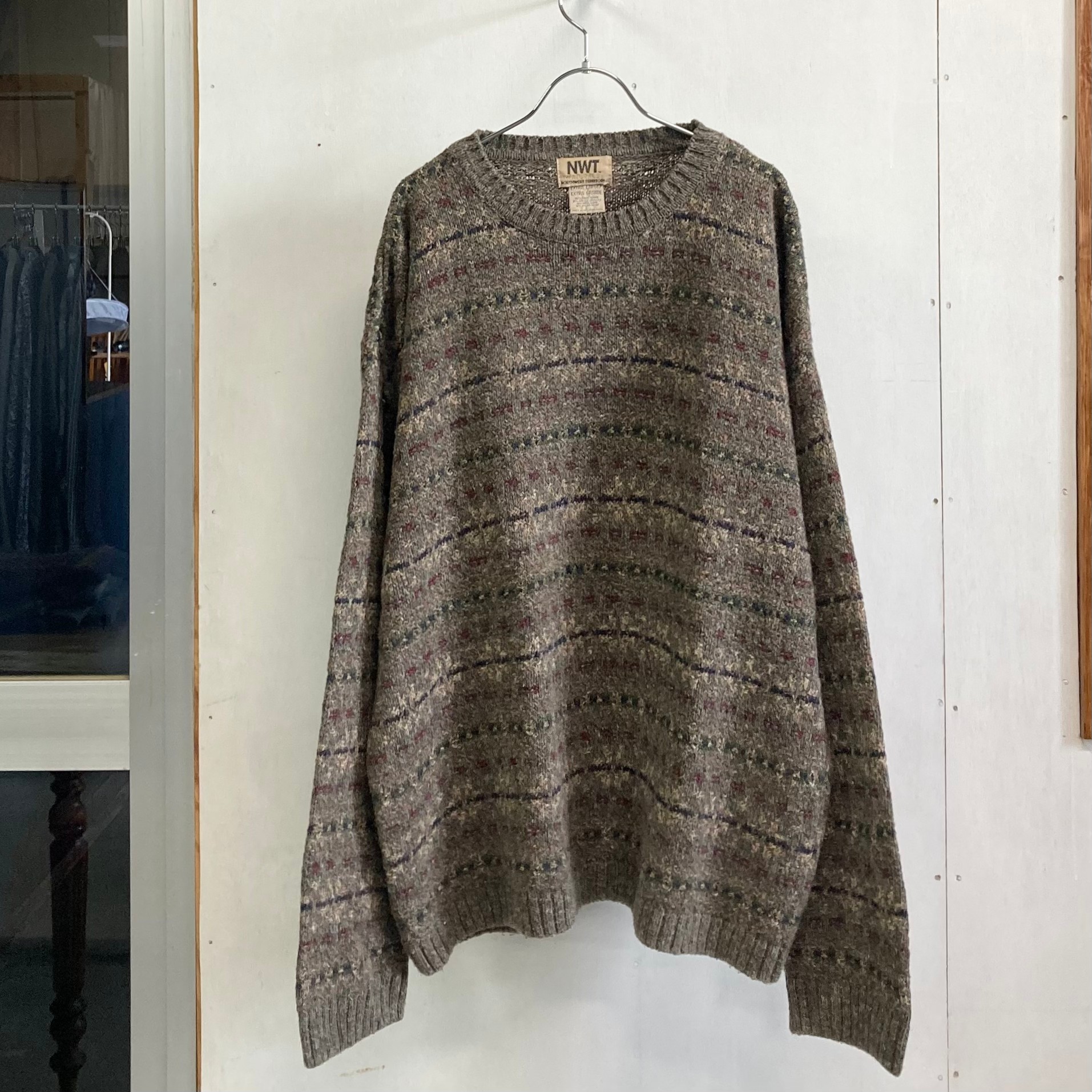 デザイン柄ニット / design patterned knit