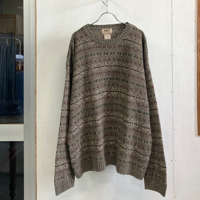 デザイン柄ニット / design patterned knit | Vintage.City ヴィンテージ 古着