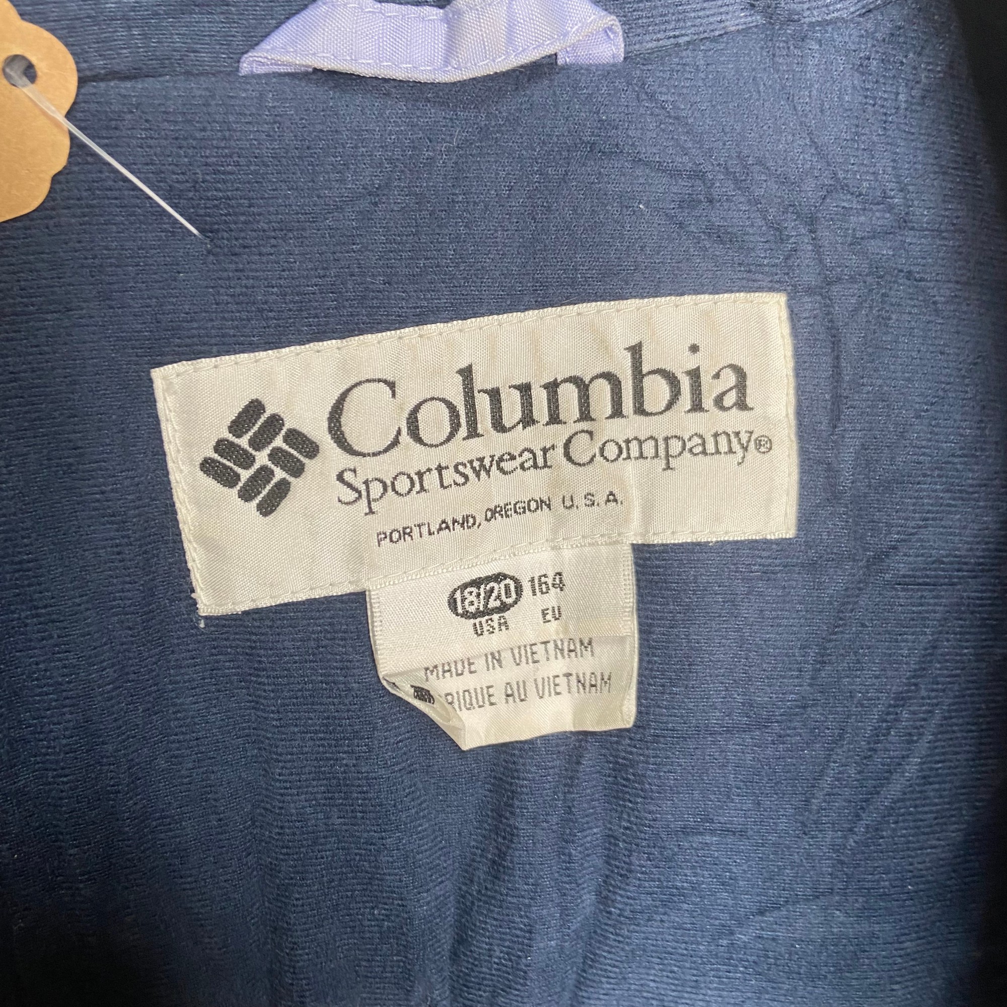 【90’s】Columbia   マウンテンジャケット　L    刺繍