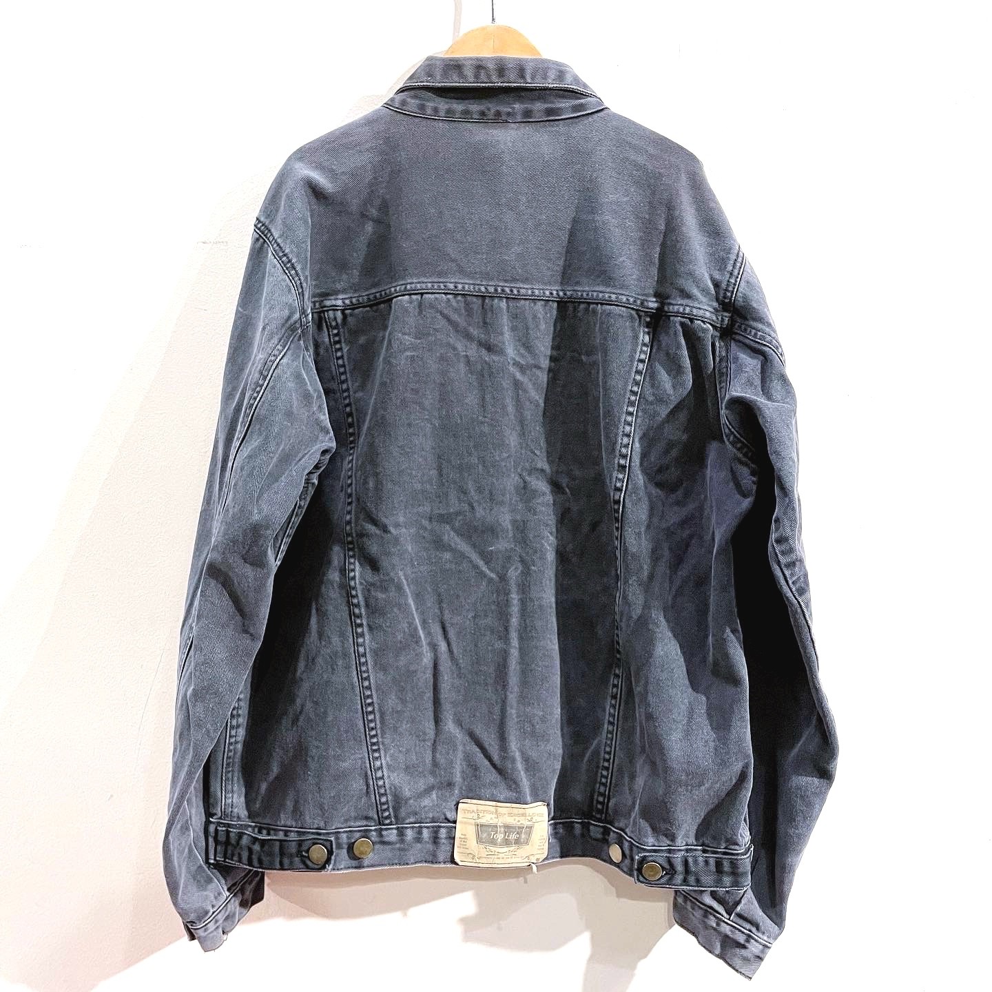 1990's〜 TOP LIFE black demim jacket