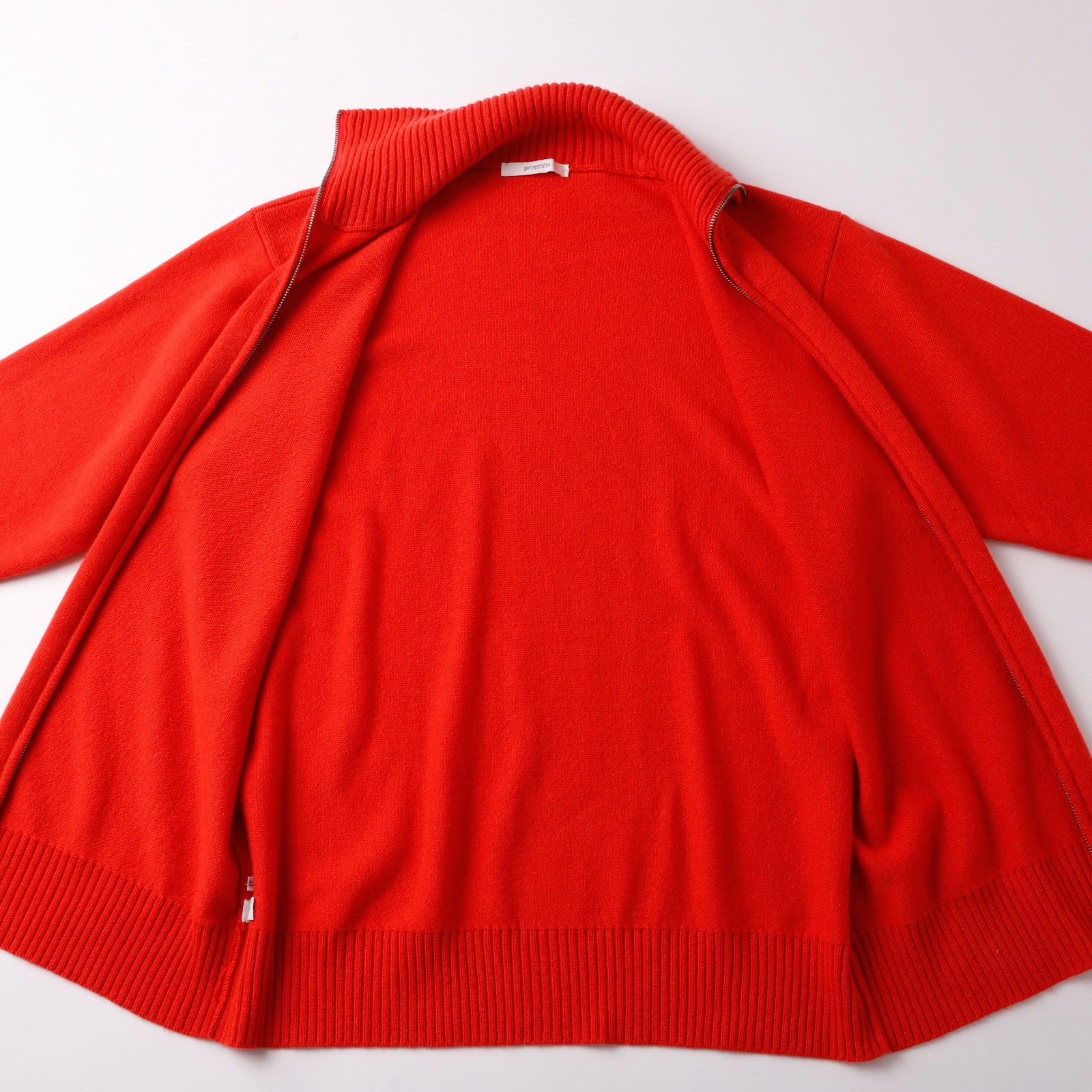 【定価12万】高級 肉厚 カシミヤ ジップ ニット セーター イタリア製 美品
