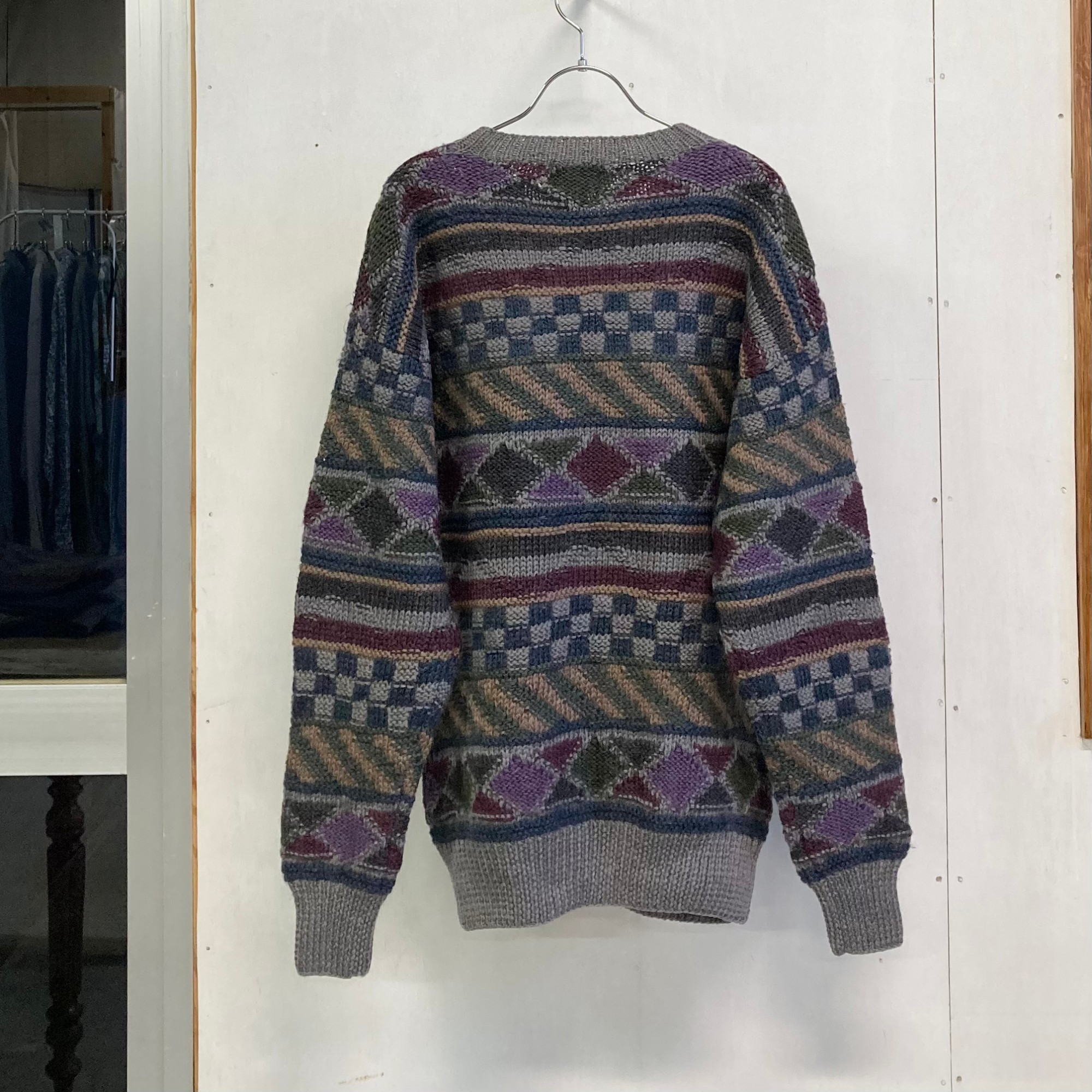 デザインウールニット / design wool knit