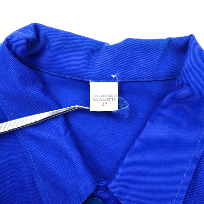 ユーロワークジャケット カバーオール 27 ブルー コットン ドイツ製 | Vintage.City 古着屋、古着コーデ情報を発信