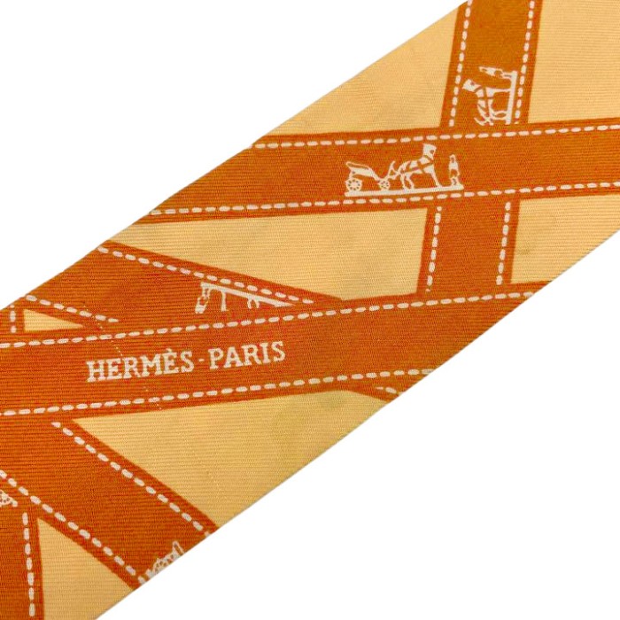HERMES エルメス スカーフ ツイリー 『BOLDUC(ボルデュック)』 | Vintage.City ヴィンテージ 古着