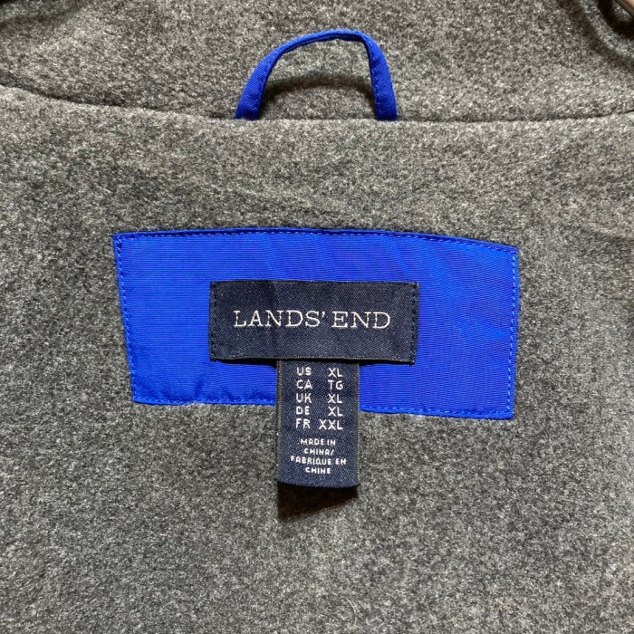“LANDS’ END” Fleece Lining Nylon Jacket | Vintage.City ヴィンテージ 古着