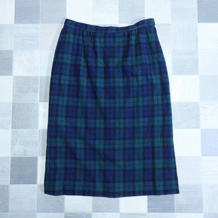 70-80’s PENDLETON USA製 ウール ブラックウォッチ スカート | Vintage.City ヴィンテージ 古着