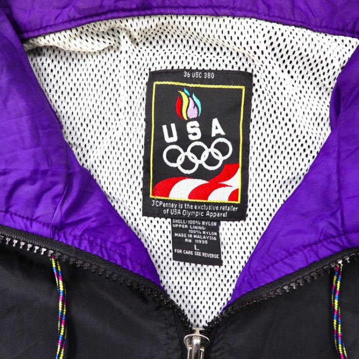 JC PENNEY ナイロンジャケット USA OLYMPIC 90s | Vintage.City 古着屋、古着コーデ情報を発信