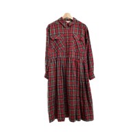 check  pattern one-piece | Vintage.City ヴィンテージ 古着