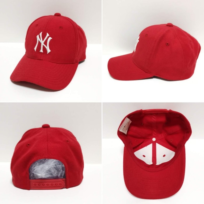 00s NY ヤンキース Yankees スナップバック キャップ CAP 赤 | Vintage.City ヴィンテージ 古着