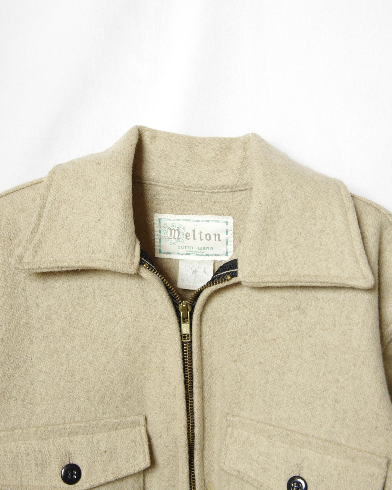 Vintage "Melton" Wool Jacket