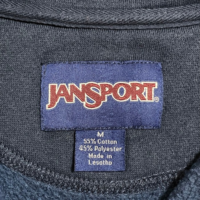 【JANSPORT】カレッジ ブアヒーズ大学 ハーフジップ スウェット M 古着 | Vintage.City 古着屋、古着コーデ情報を発信