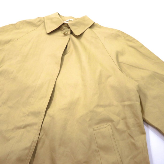 SANYO ステンカラーコート 9AR ベージュ コットン 日本製 | Vintage.City 古着屋、古着コーデ情報を発信