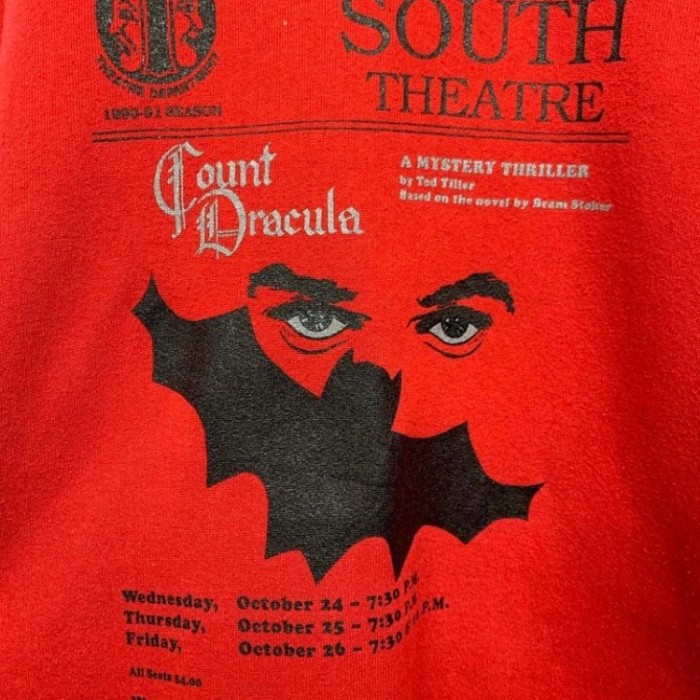 90’s “Count Dracula” Print Sweat Shirt | Vintage.City ヴィンテージ 古着
