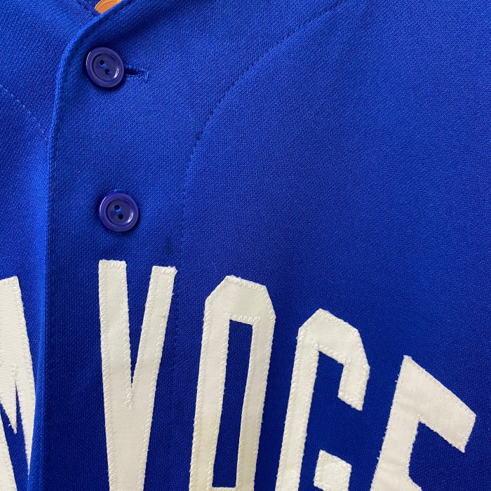 【Majestic】 ベースボールシャツ 青 サイズ表記無し | Vintage.City 빈티지숍, 빈티지 코디 정보