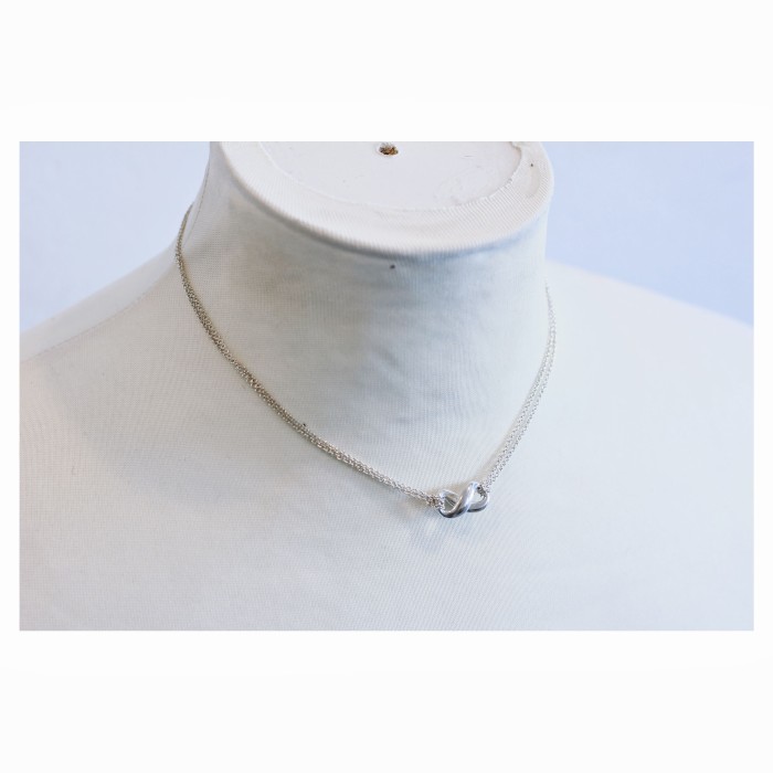 “Tiffany&Co.” Infinity Silver Necklace | Vintage.City 빈티지숍, 빈티지 코디 정보