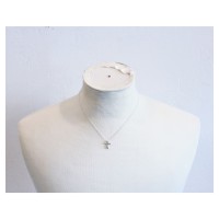 Old “Tiffany&Co.” Cross Silver Necklace | Vintage.City 빈티지숍, 빈티지 코디 정보
