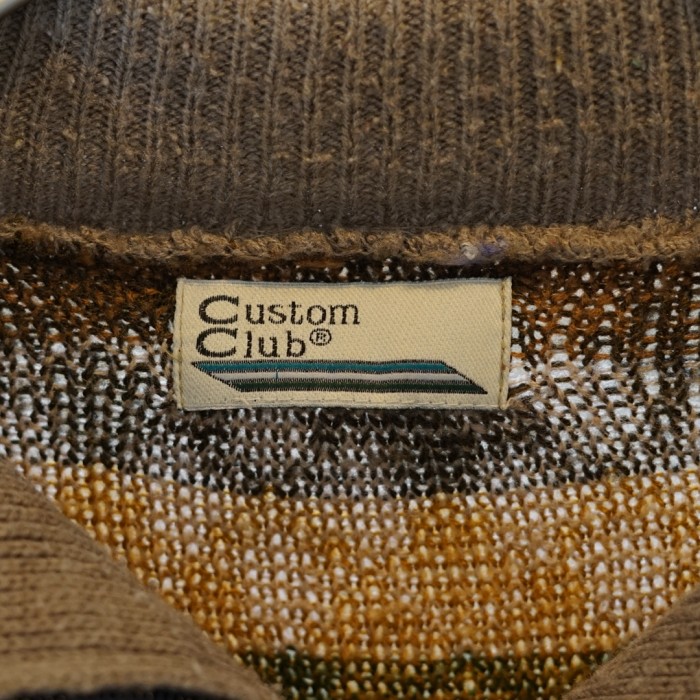 whole pattern half zip knit | Vintage.City Vintage Shops, Vintage Fashion Trends