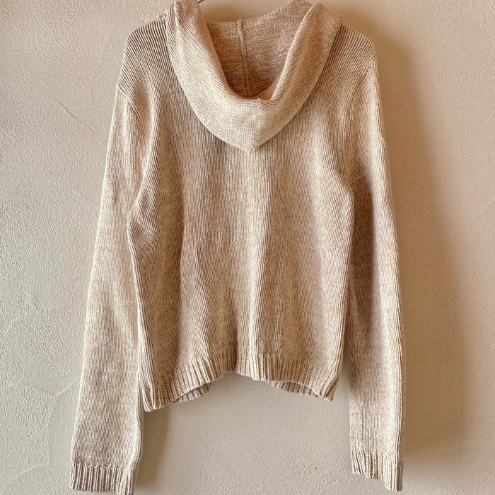 Cotton knit zip-up hoodie | Vintage.City 빈티지숍, 빈티지 코디 정보