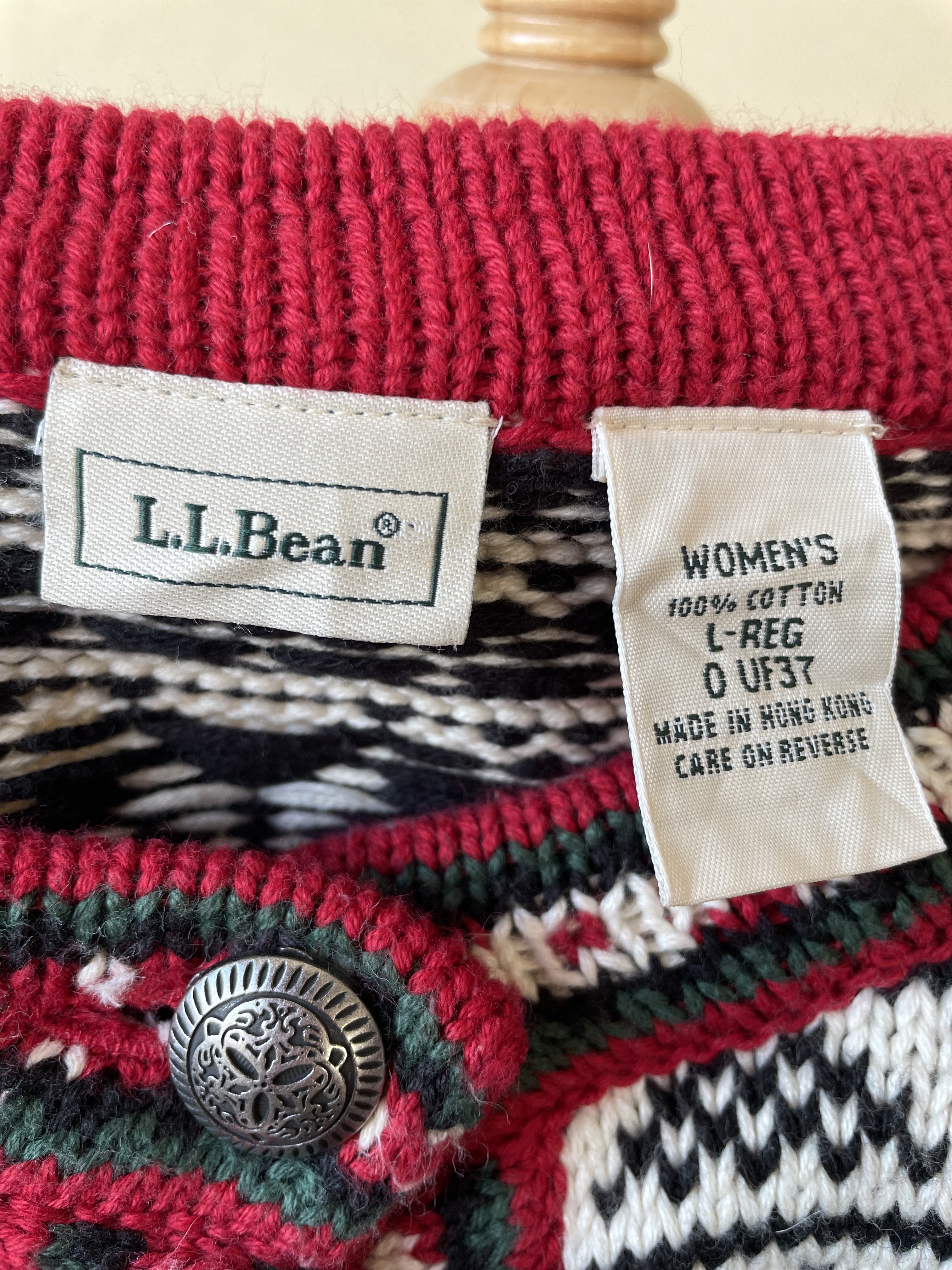 L.L.Bean エルエルビーン ノルディック セーター ニット | Vintage.City