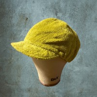 DECHO Pile cap / yellow green 57cm | Vintage.City 古着屋、古着コーデ情報を発信