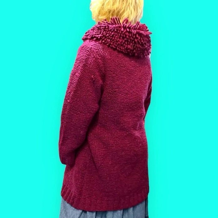 アイルランド製 hand knit ダッフルコート/2387 | Vintage.City 古着屋、古着コーデ情報を発信