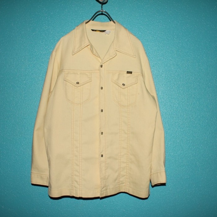 70s Wrangler Hop Sack Shirt Jacket USA製 | Vintage.City 古着屋、古着コーデ情報を発信