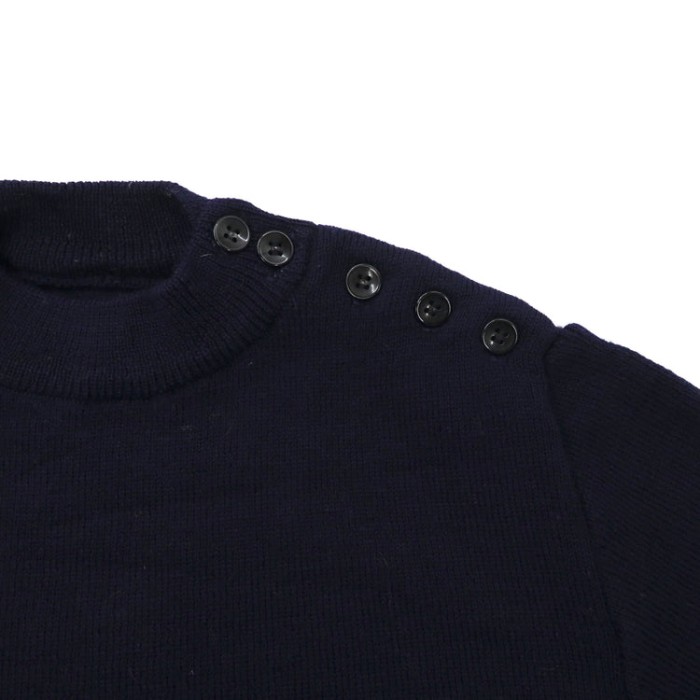 FRENCH MILITARY ショルダーボタン コマンドニット セーター | Vintage.City 古着屋、古着コーデ情報を発信
