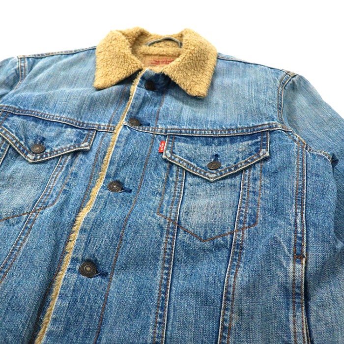 LEVI'S ボアトラッカージャケット M ブルー デニム 70500-02 | Vintage.City 古着屋、古着コーデ情報を発信