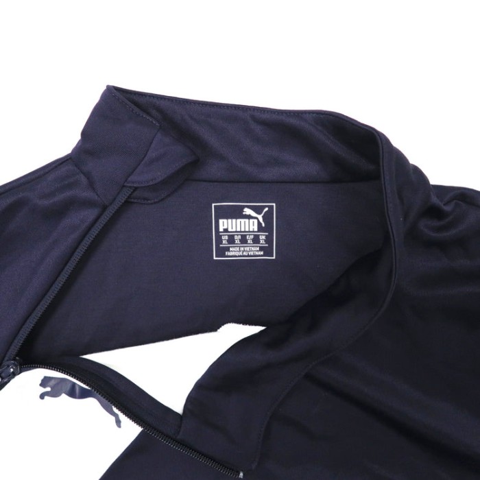 PUMA ビッグサイズ トラックシャツ XL ネイビー ポリエステル | Vintage.City 古着屋、古着コーデ情報を発信