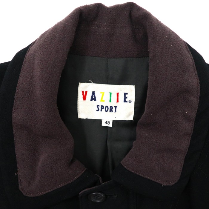 VAZIIE SPORT 異素材切り替えコート 48 マルチカラー コーデュロイ | Vintage.City 古着屋、古着コーデ情報を発信