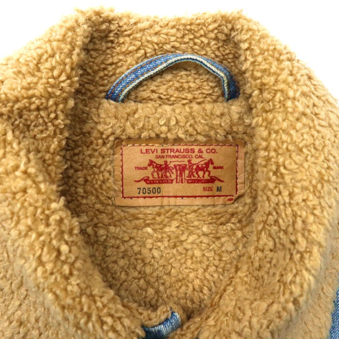 LEVI'S ボアトラッカージャケット M ブルー デニム 70500-02 | Vintage.City 古着屋、古着コーデ情報を発信