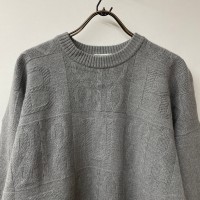 burberrys knit グレー　灰色　ニット　バーバリー | Vintage.City ヴィンテージ 古着