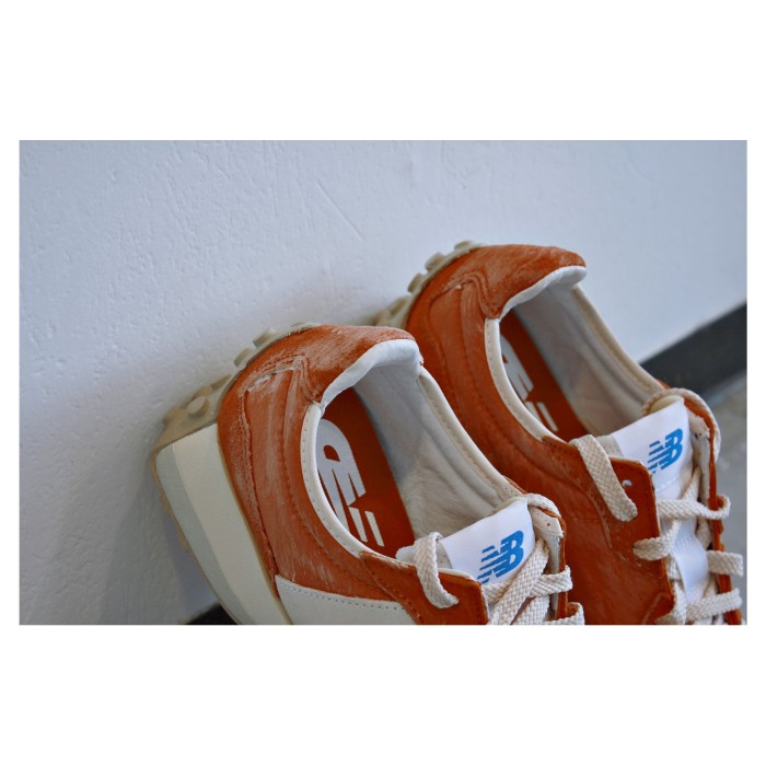 (NEW) “New Balance” 327 Vintage Orange | Vintage.City 古着屋、古着コーデ情報を発信