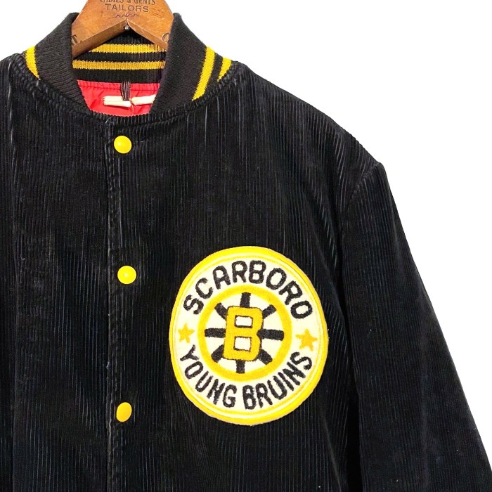 1980's unknown corduroy stadium jacket | Vintage.City 빈티지숍, 빈티지 코디 정보