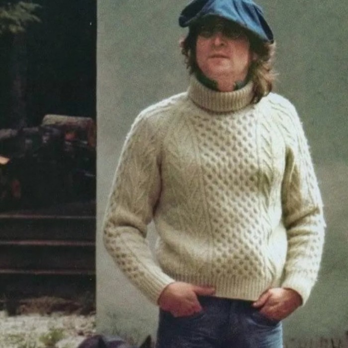 UK "Glen Prince" Fishermen Knit | Vintage.City 古着屋、古着コーデ情報を発信