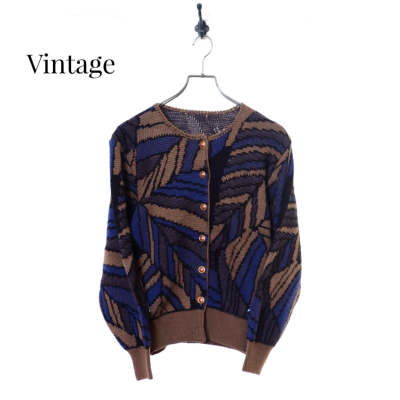 VINTAGE KNITTED CARDIGAN/S | Vintage.City ヴィンテージ 古着