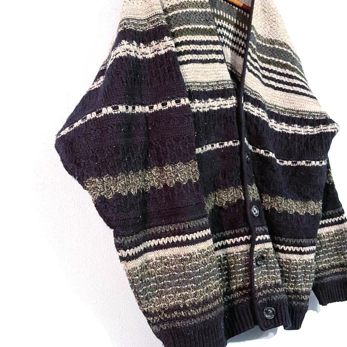 1990's TRADIZIONI acrylic knit cardigan | Vintage.City Vintage Shops, Vintage Fashion Trends