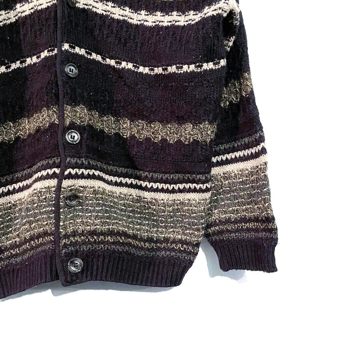 1990's TRADIZIONI acrylic knit cardigan | Vintage.City 古着屋、古着コーデ情報を発信