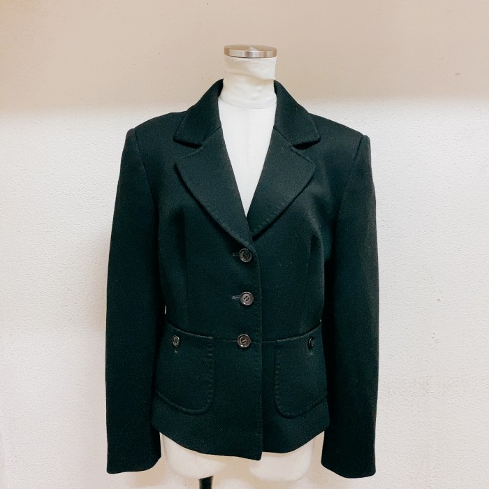 ヴィンテージ　ジャケット　黒　ウール　vintage jacket | Vintage.City Vintage Shops, Vintage Fashion Trends