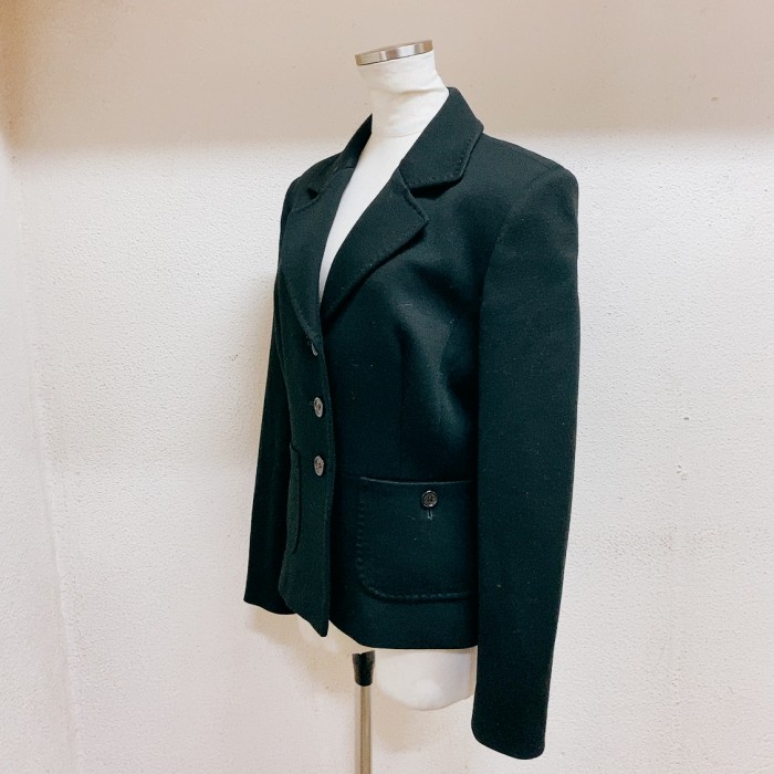 ヴィンテージ　ジャケット　黒　ウール　vintage jacket | Vintage.City 古着屋、古着コーデ情報を発信