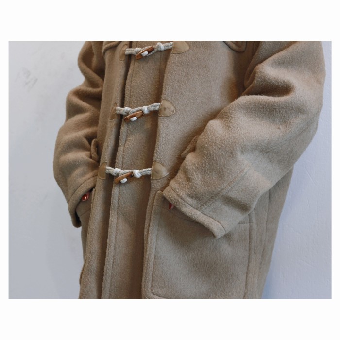 Vintage Hooded Melton Duffle Coat | Vintage.City 古着屋、古着コーデ情報を発信