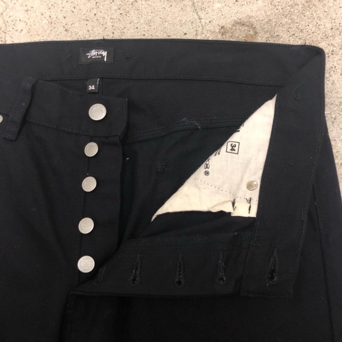 STUSSY/stussy deluxe/Suspender pants/W34 | Vintage.City 古着屋、古着コーデ情報を発信