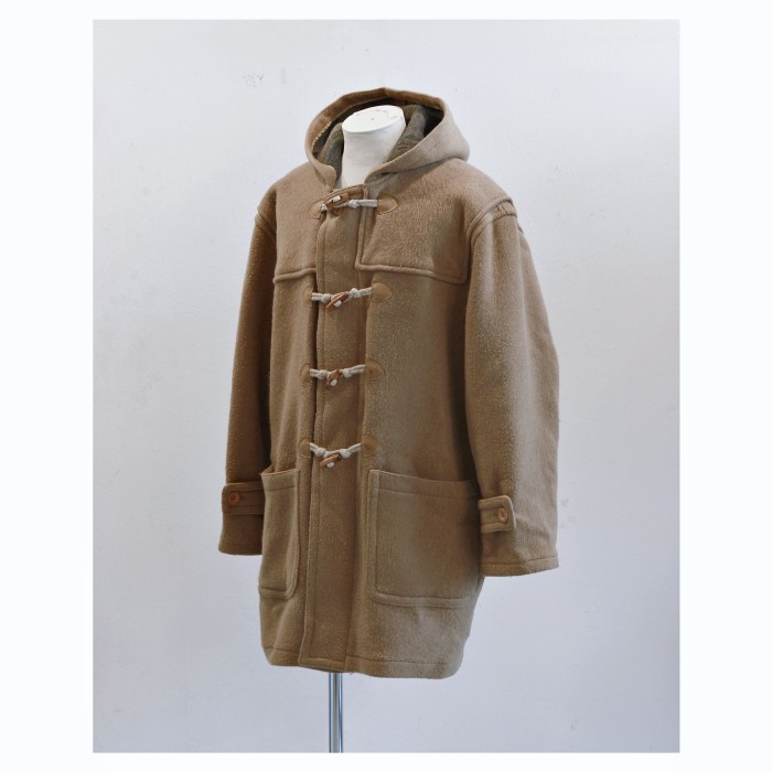 Vintage Hooded Melton Duffle Coat | Vintage.City Vintage Shops, Vintage Fashion Trends