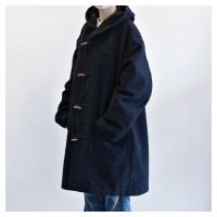Vintage Hooded Melton Duffle Coat | Vintage.City ヴィンテージ 古着