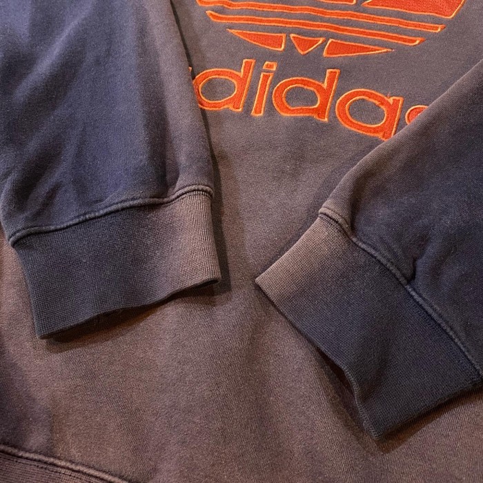 80-90s adidas mulch color logo hoodie | Vintage.City 古着屋、古着コーデ情報を発信