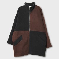 High-Neck Design Coat | Vintage.City 古着屋、古着コーデ情報を発信