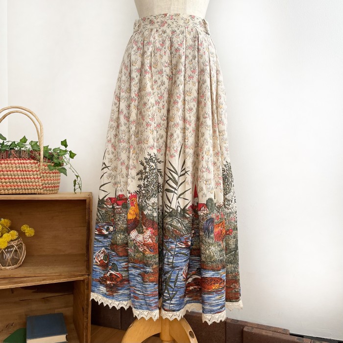 Country design tyrol skirt | Vintage.City 古着屋、古着コーデ情報を発信