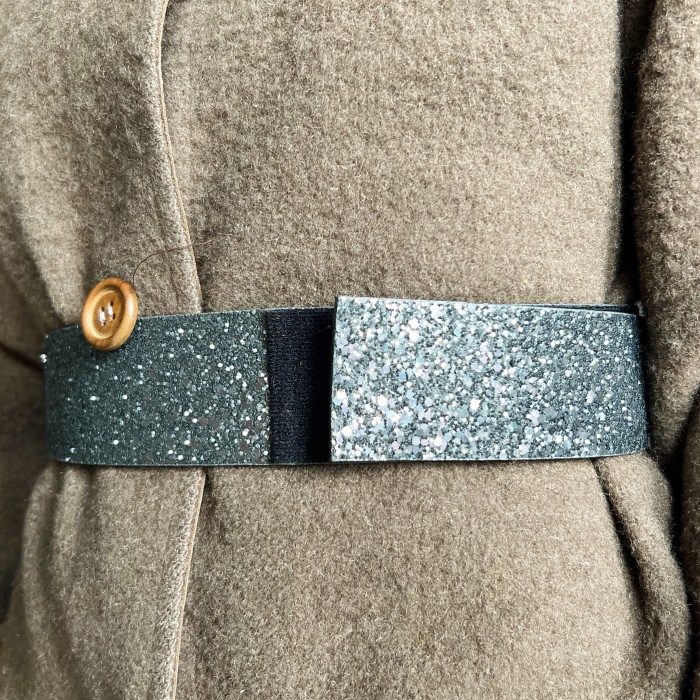 Maison Martin Margiela 11 glitter belt | Vintage.City 빈티지숍, 빈티지 코디 정보